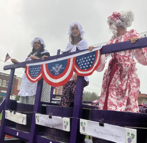 Patriotism evident as Festival of Grapes begins